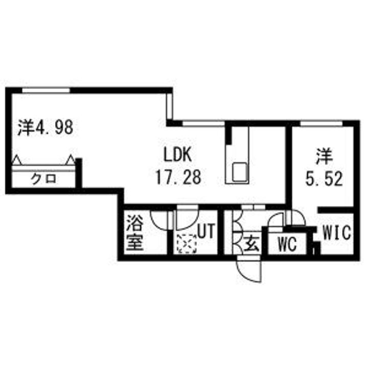 ピオネロ恵庭Ⅰの間取り