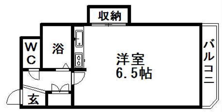 北海道札幌市白石区南郷通14丁目南の賃貸マンションの間取り