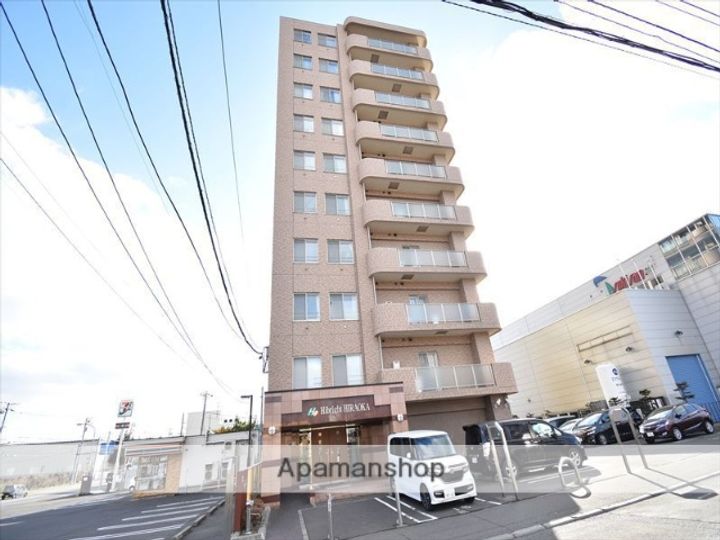 北海道札幌市清田区平岡一条5丁目の賃貸マンションの外観