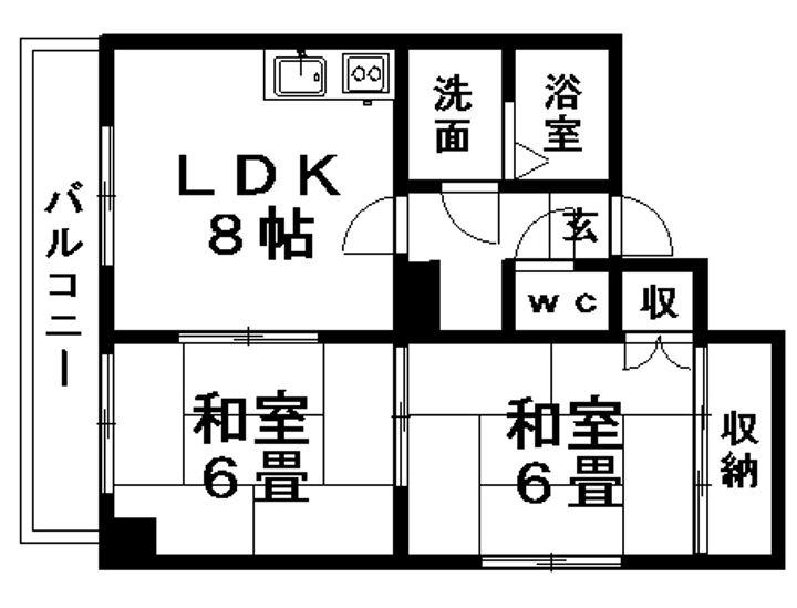 SKコスモビル305の間取り