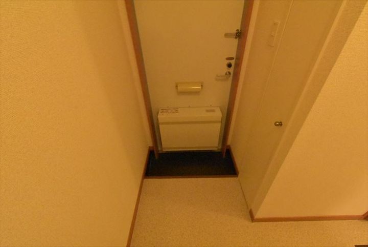 レオパレスフィオーレ月寒110の玄関