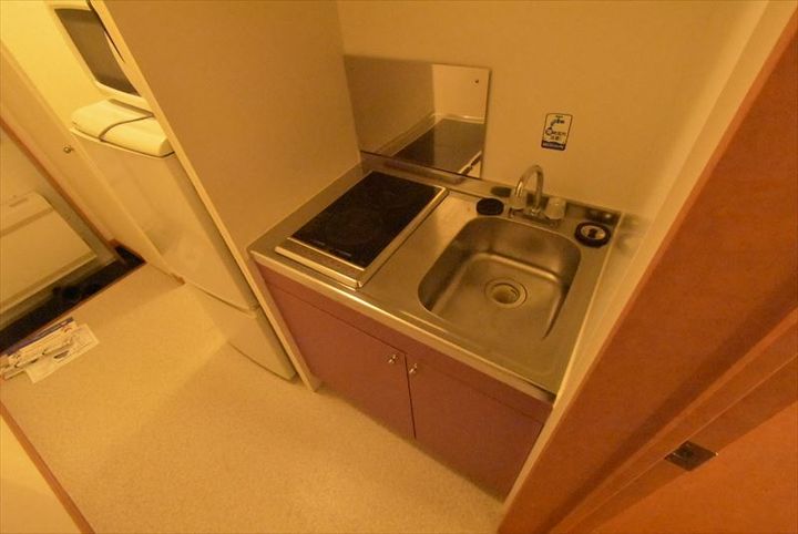 レオパレスフィオーレ月寒110のキッチン