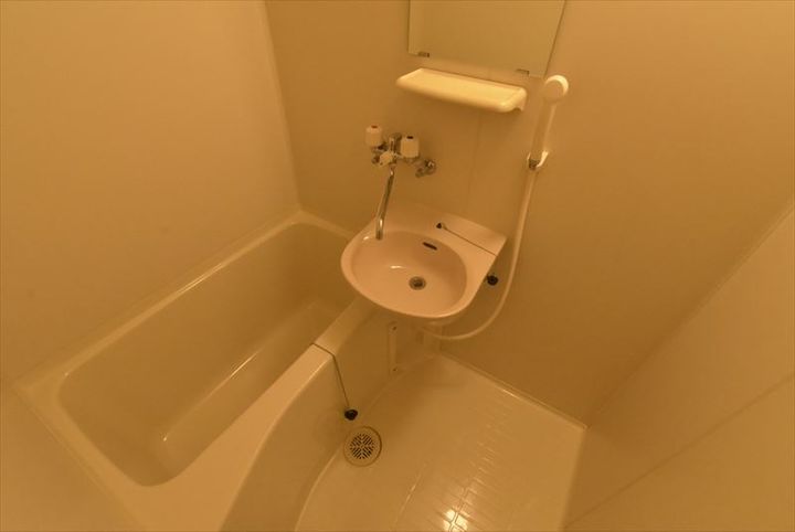 レオパレスフィオーレ月寒110の風呂