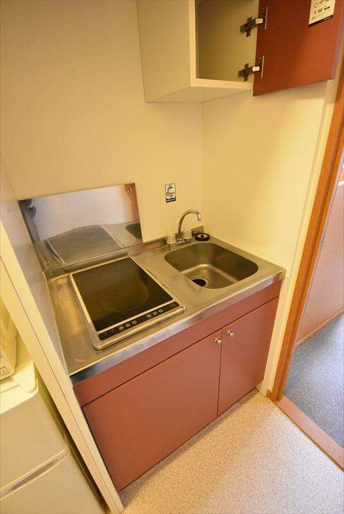 レオパレス平岸高台205のキッチン