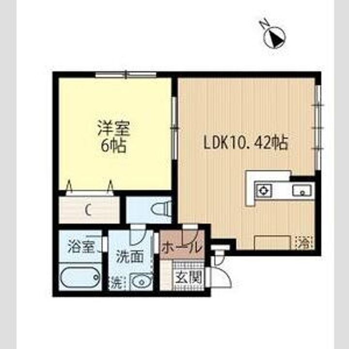 イーホライズン美園の間取り