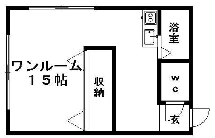 メゾンウエストヒルの間取り
