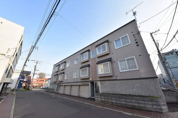 北海道札幌市豊平区豊平七条7丁目の賃貸アパートの外観