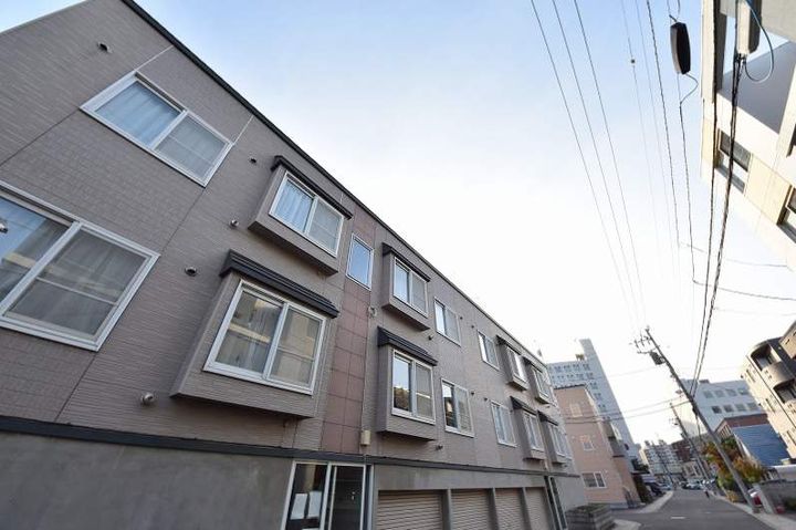 北海道札幌市豊平区豊平七条7丁目の賃貸アパートの外観