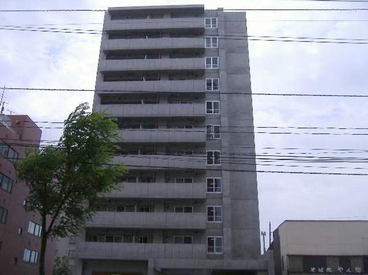 北海道札幌市豊平区月寒中央通6丁目の賃貸マンションの外観