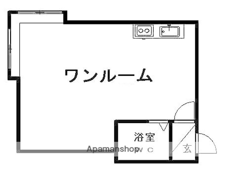 北海道札幌市豊平区美園一条3丁目の賃貸アパートの間取り