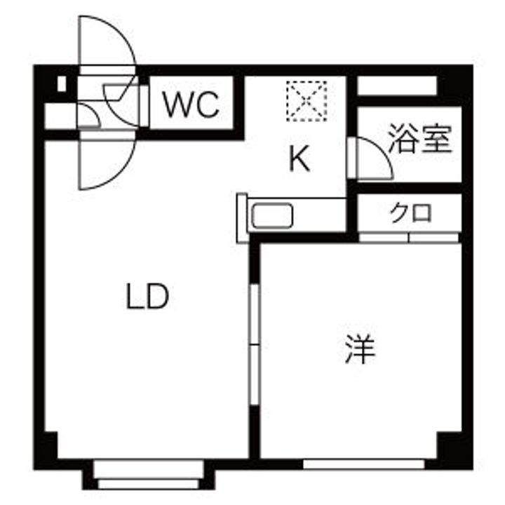 ロイヤルウェイブ401の間取り