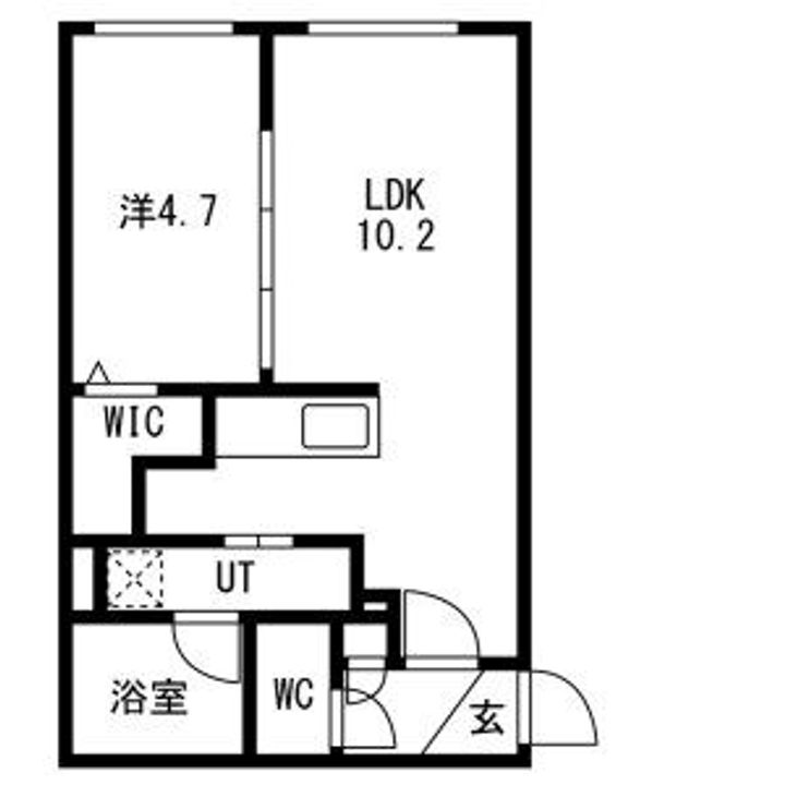 GRACE豊平405の間取り