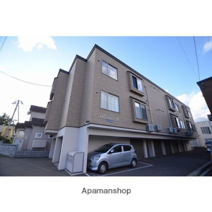 北海道札幌市南区川沿十条2丁目の賃貸アパートの外観