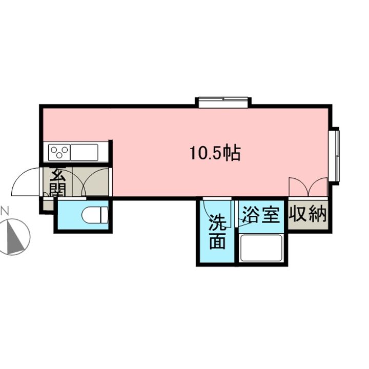 RS澄川201の間取り
