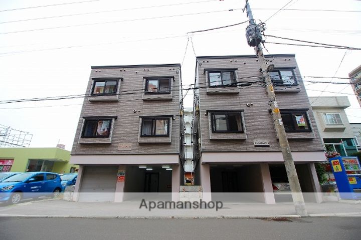 北海道札幌市南区澄川四条7丁目の賃貸アパートの外観