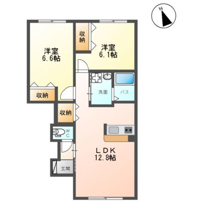 プランドールの間取り