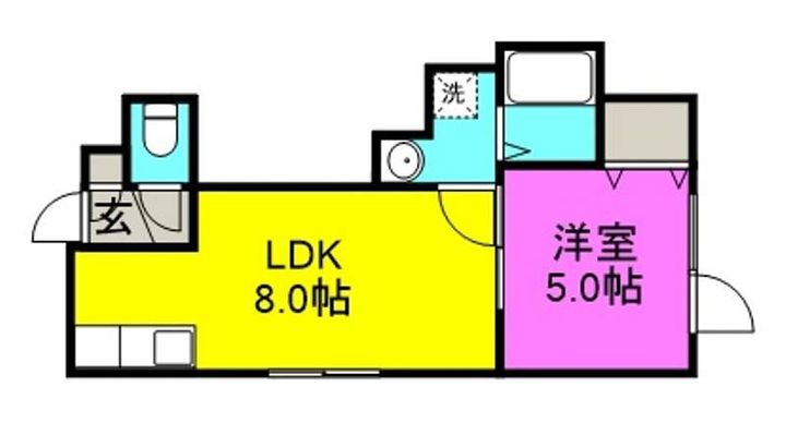 リヴエールの間取り