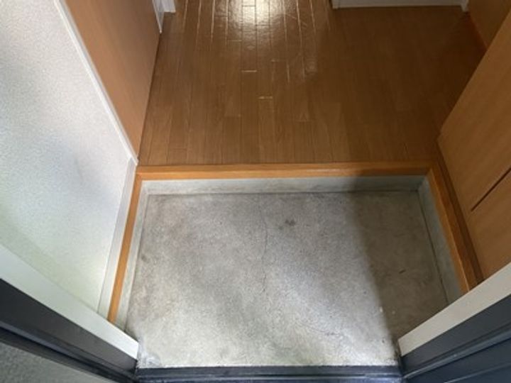 シャーメゾンAUの玄関