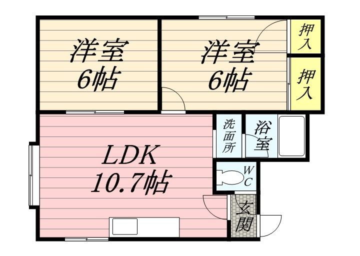 アーバンライフハウス101の間取り