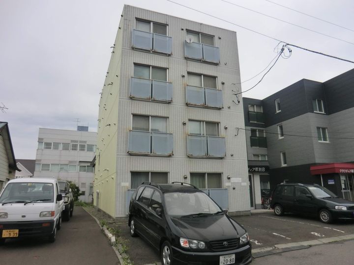 クラウディア厚別B403の外観