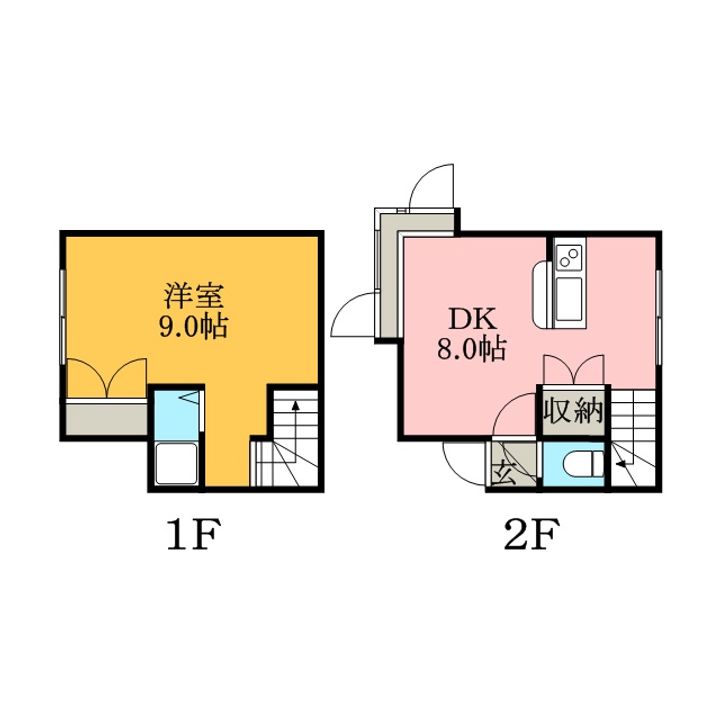 エステートピアの間取り