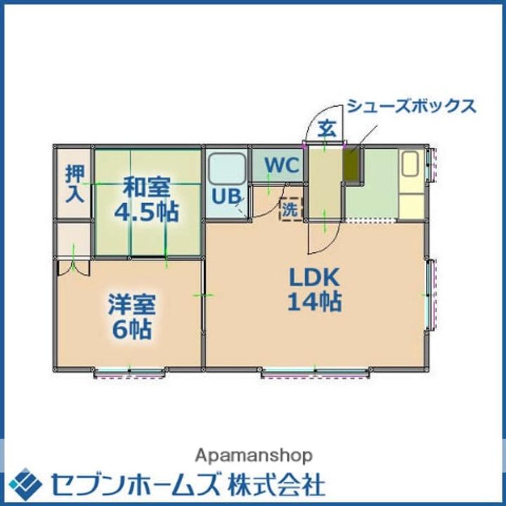 第3SSハイムの間取り