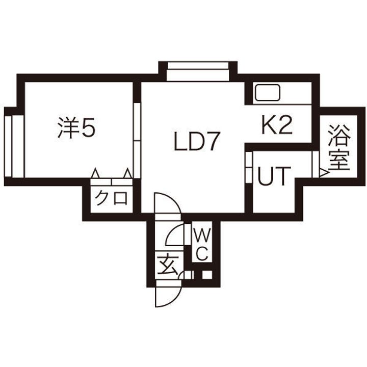 メゾンエスポワールの間取り