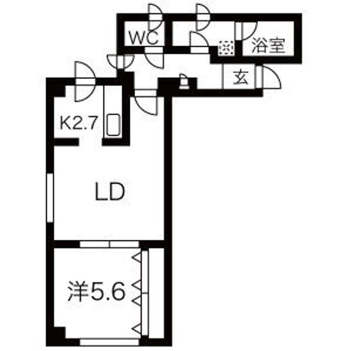 奥野マンションの間取り