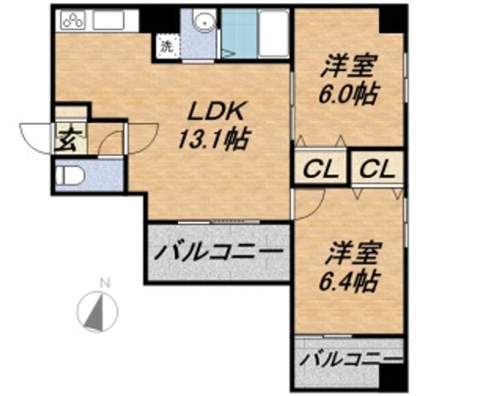 PROD.23(プロド23)の間取り