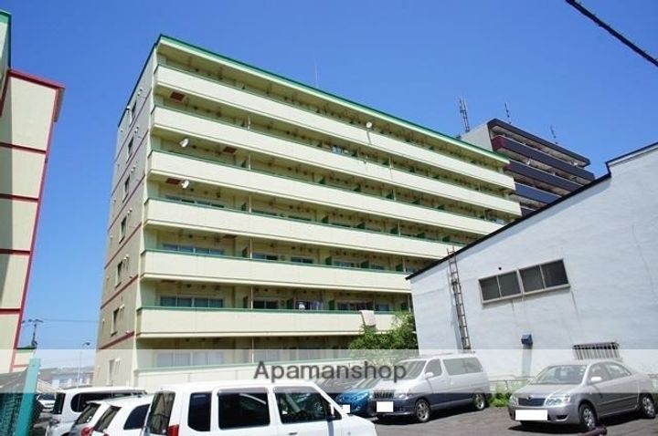 室蘭東町第二住宅の外観