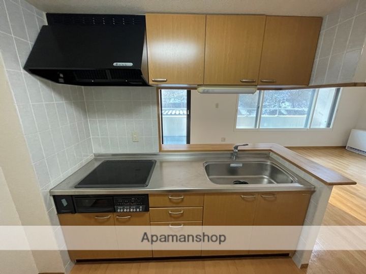 幕西町栗林マンションのキッチン