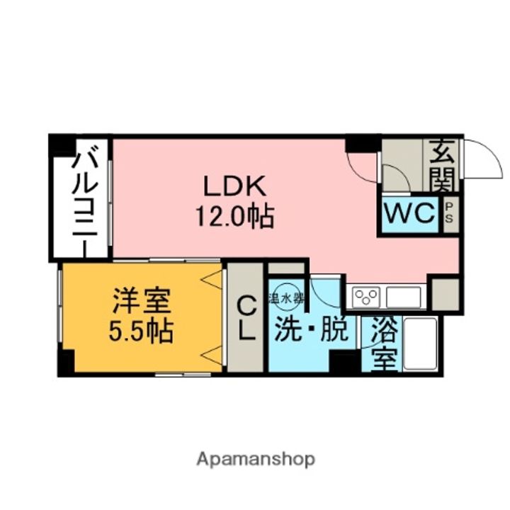 HIRANOAPARTMENTⅡの間取り