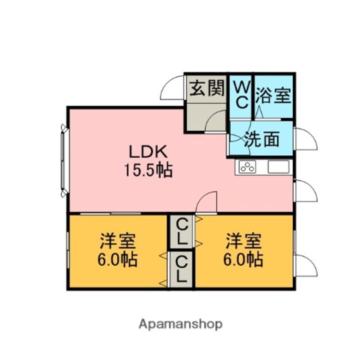 グランデールの間取り