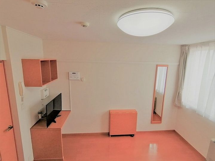 レオパレスウトナイ104の居間