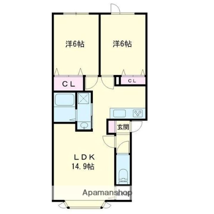 レスミルズの間取り