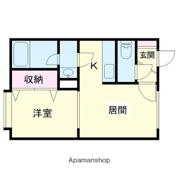 グレイスC103の間取り