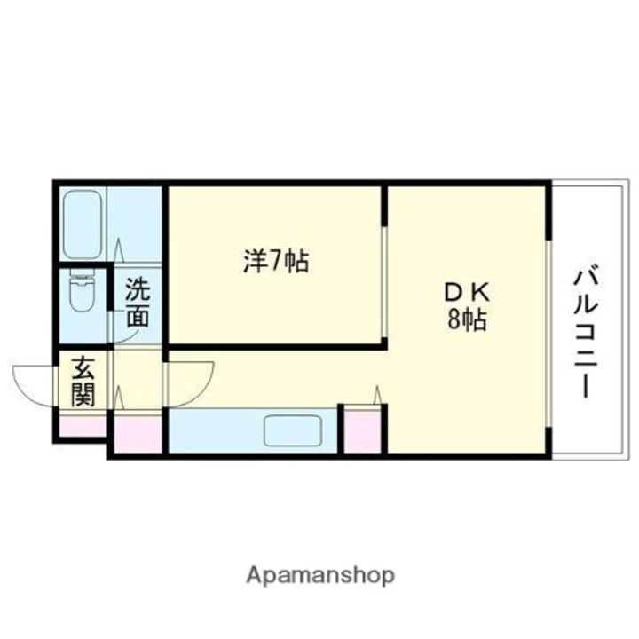 Jステージ苫小牧Ⅰ204の間取り