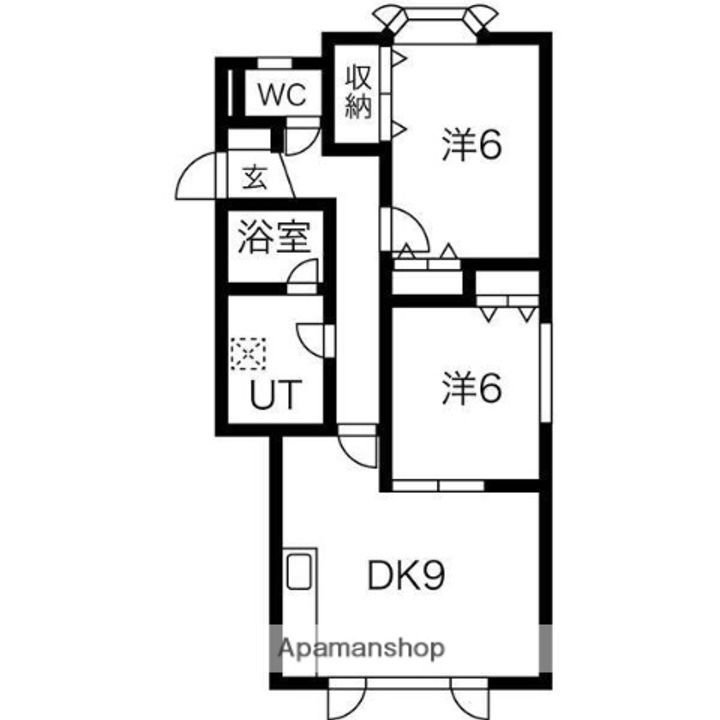 ティアラパレスの間取り