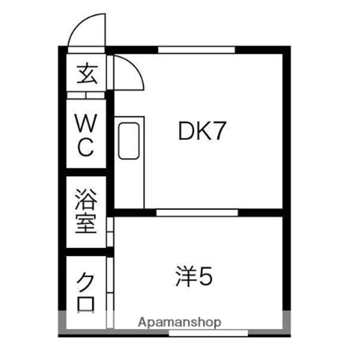ハイツまるいNO.10206の間取り