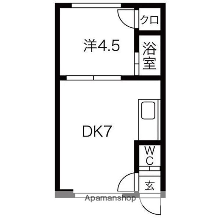 ハイツまるいNO.152201の間取り