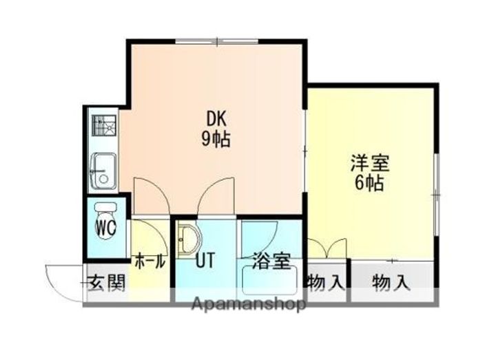 モントレー柏木102の間取り