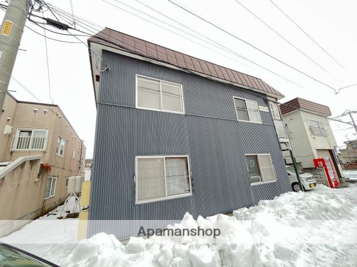 北海道札幌市手稲区富丘二条3丁目の賃貸アパートの外観