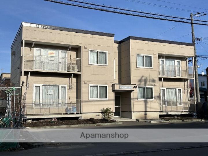 北海道札幌市手稲区前田二条2丁目の賃貸アパートの外観