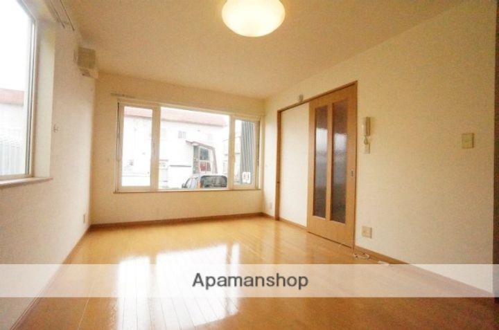 北海道石狩市花川南四条3丁目の賃貸アパートの居間