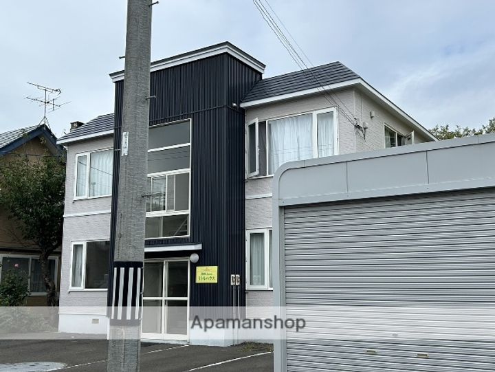 北海道石狩市花川南四条3丁目の賃貸アパートの外観
