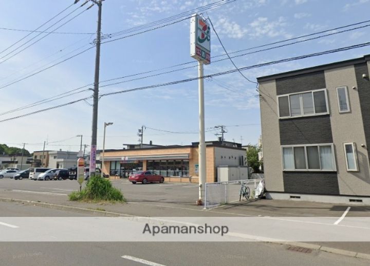 北海道石狩市花川南四条3丁目の賃貸アパートの周辺