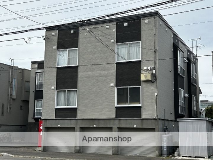 北海道札幌市手稲区富丘一条5丁目の賃貸アパートの外観