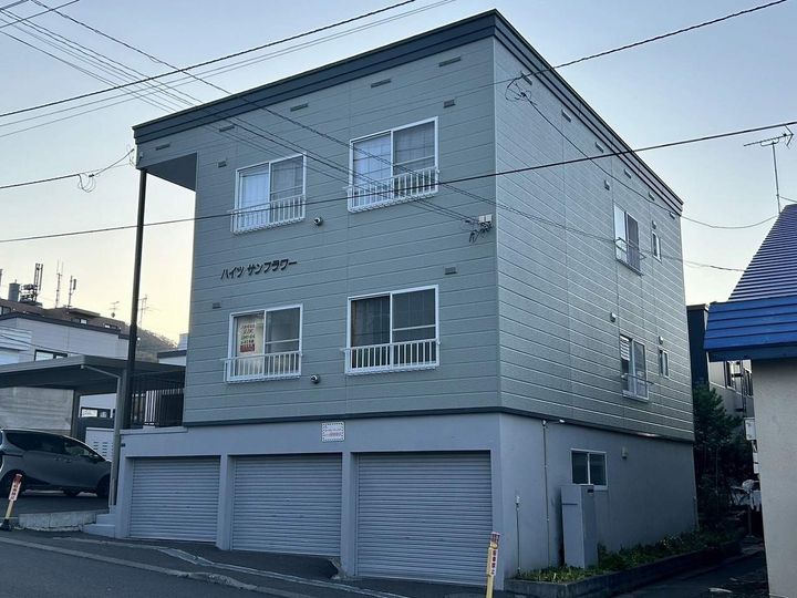 北海道札幌市手稲区稲穂三条2丁目の賃貸アパート101の外観