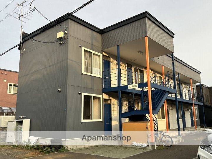 北海道札幌市手稲区前田十条11丁目の賃貸アパートの外観