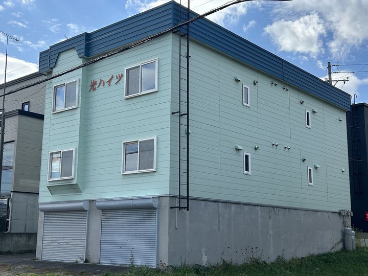 北海道札幌市手稲区西宮の沢五条1丁目の賃貸アパートCの外観